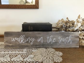 walking in the truth