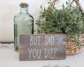 BUT DID YOU DIE?